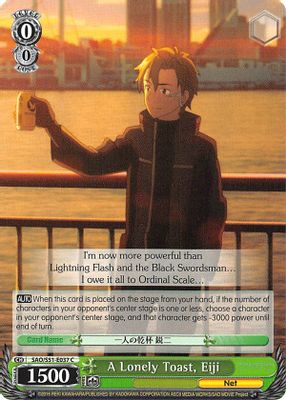 A Lonely Toast, Eiji card image