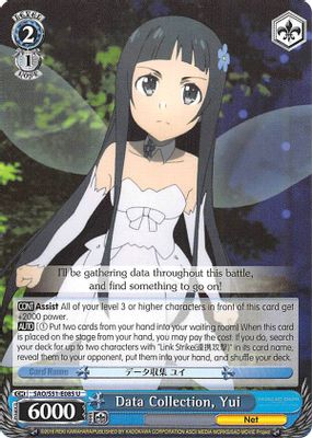 Data Collection, Yui card image