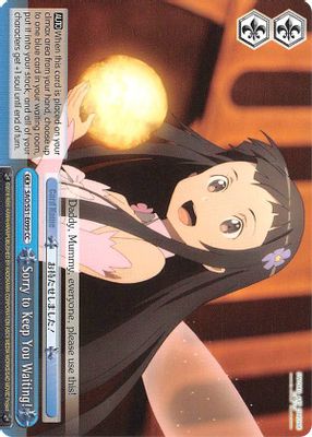 Sorry to Keep You Waiting! card image