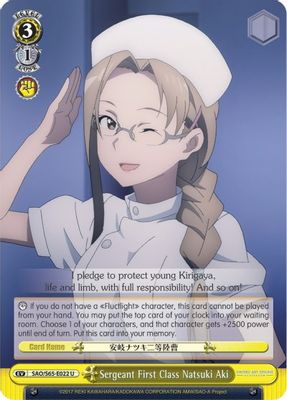 Sergeant First Class Natsuki Aki card image