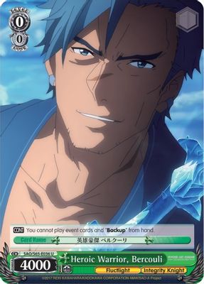 Heroic Warrior, Bercouli card image