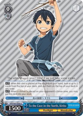 To the Cave in the North, Kirito card image
