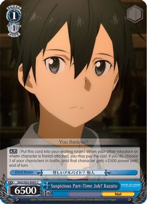 Suspicious Part-Time Job? Kazuto card image