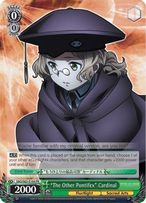 "The Other Pontifex" Cardinal card image