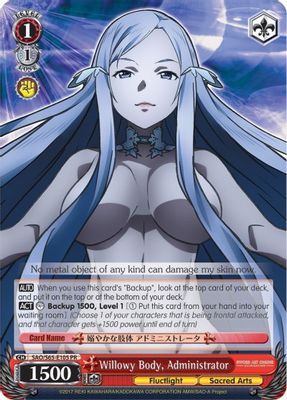 Willowy Body, Administrator card image