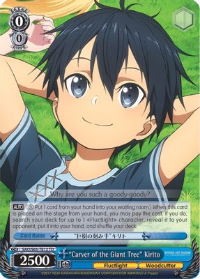 "Carver of the Giant Tree" Kirito card image