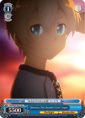 "Memories That Shouldn't Exist" Eugeo card image
