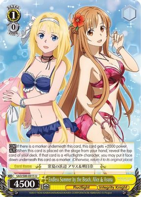 Endless Summer by the Beach, Alice & Asuna