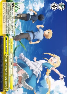 Our Memories Are Here card image