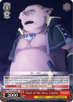 Chief of the Orcs, Lilpilin card image