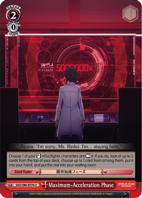 Maximum-Acceleration Phase card image