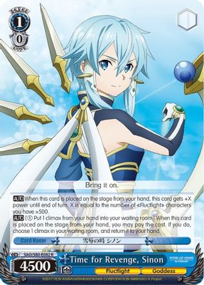 Time for Revenge, Sinon card image