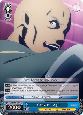 "Convert" Agil