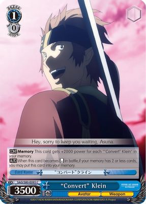 "Convert" Klein card image