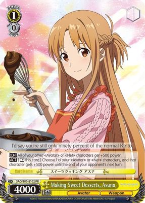 Making Sweet Desserts, Asuna card image