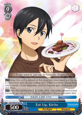 Eat Up, Kirito card image