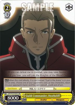 Guild Commander, Heathcliff card image