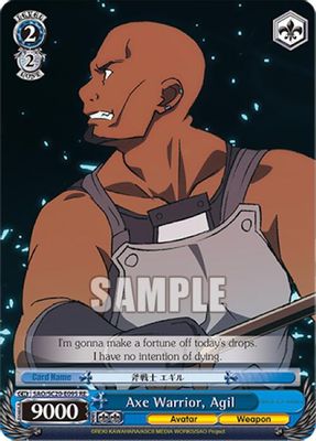 Axe Warrior, Agil card image