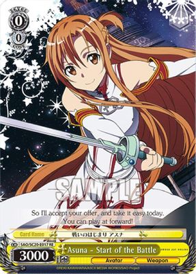 Asuna - Start of the Battle card image