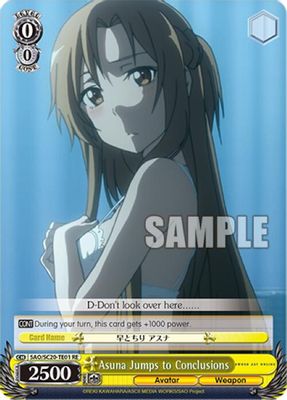 Asuna Jumps to Conclusions