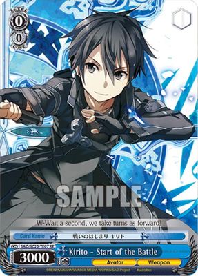 Kirito - Start of the Battle