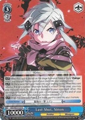 Last Shot, Sinon card image