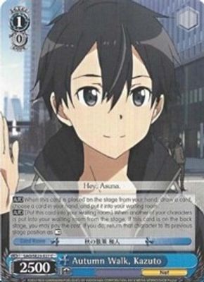 Autumn Walk, Kazuto card image