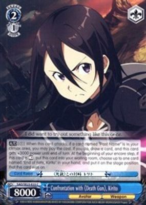 Confrontation with 《Death Gun》, Kirito