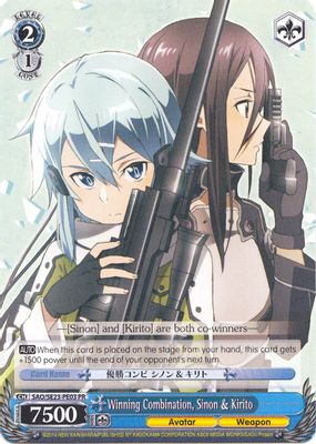 Winning Combination, Sinon & Kirito