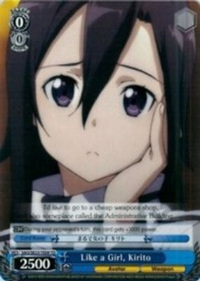 Like a Girl, Kirito