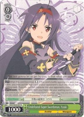 Undefeated Super Swordsman, Yuuki