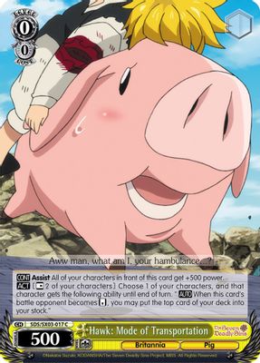 Hawk: Mode of Transportation card image