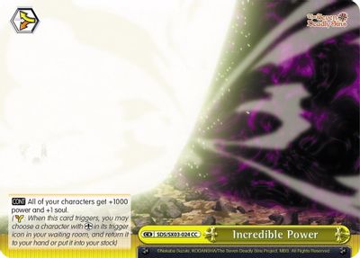 Incredible Power card image