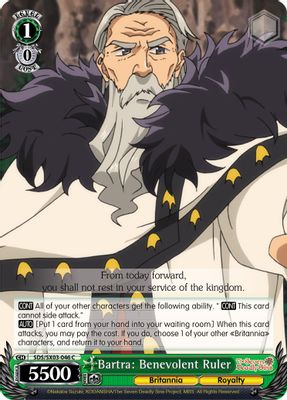 Bartra: Benevolent Ruler card image