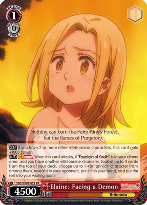 Elaine: Facing a Demon card image