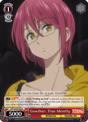 Gowther: True Identity card image