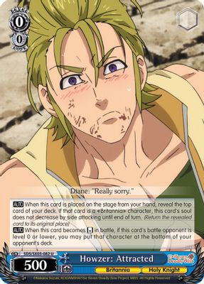 Howzer: Attracted card image