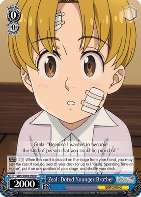 Zeal: Doted Younger Brother card image