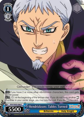 Hendrickson: Tables Turned card image