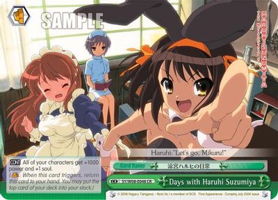 Days with Haruhi Suzumiya card image
