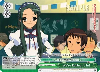 We're Raking It In! card image