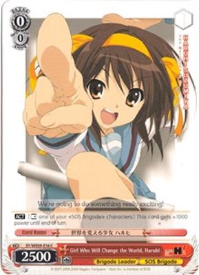 Girl Who Will Change the World, Haruhi