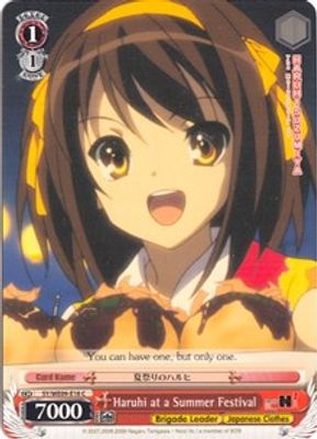 Haruhi at a Summer Festival