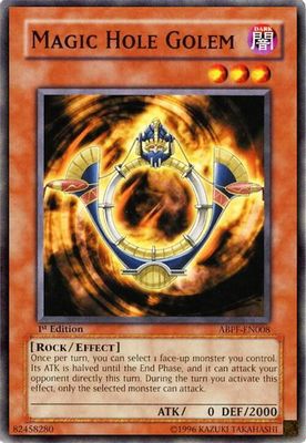 Magic Hole Golem