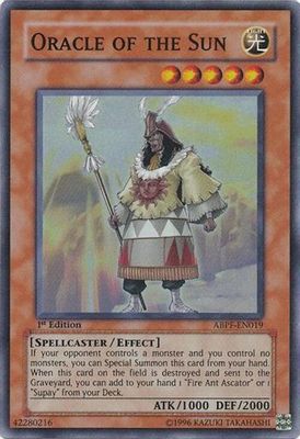 Oracle of the Sun