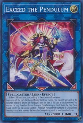 Exceed the Pendulum card image