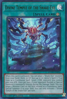 Divine Temple of the Snake-Eye card image