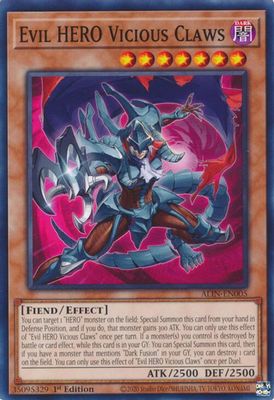 Evil HERO Vicious Claws