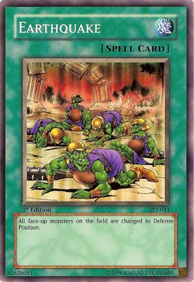 Earthquake card image