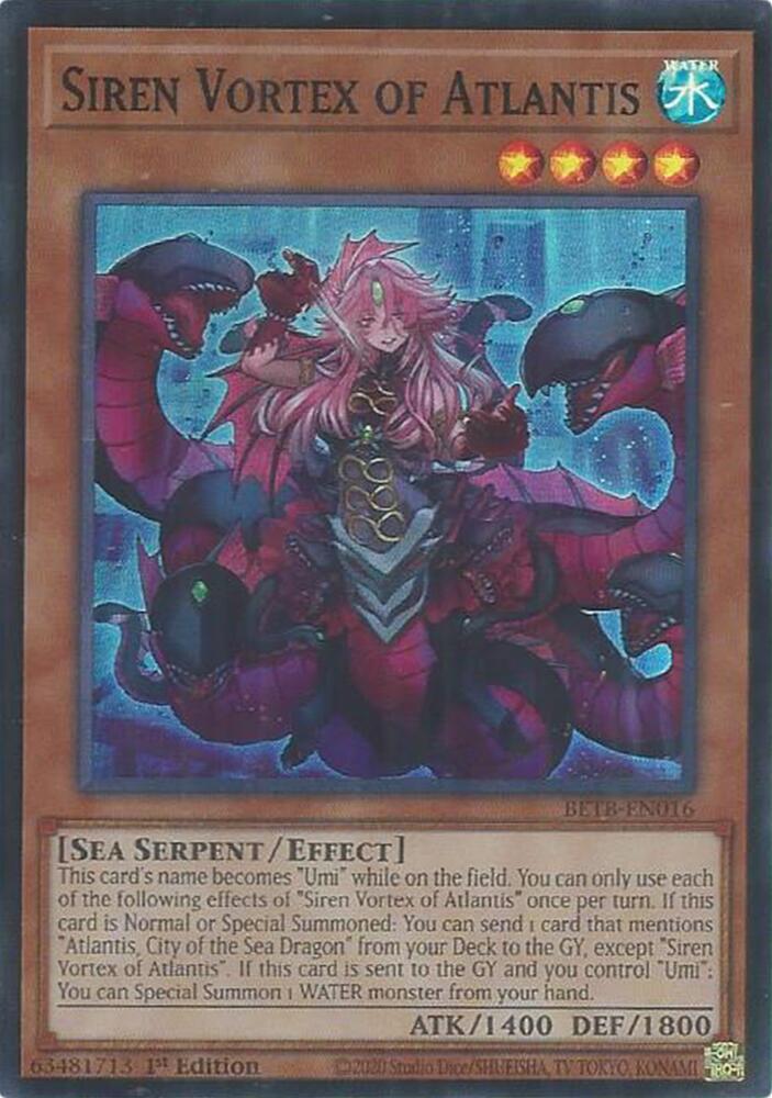 Siren Vortex of Atlantis card image